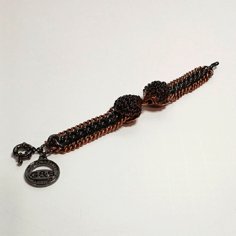 Giles & Brother Clams & Beads Bracelet New